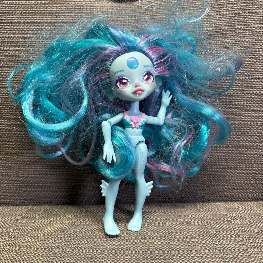 Magic Mixies Pixlings Blue and Purple Mermaid Doll